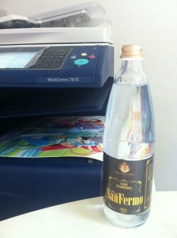 Acqua San Fermo inaugurazione Nadar