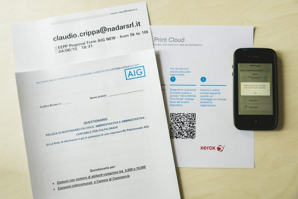 Xerox Mobile Print presso Nadar Srl