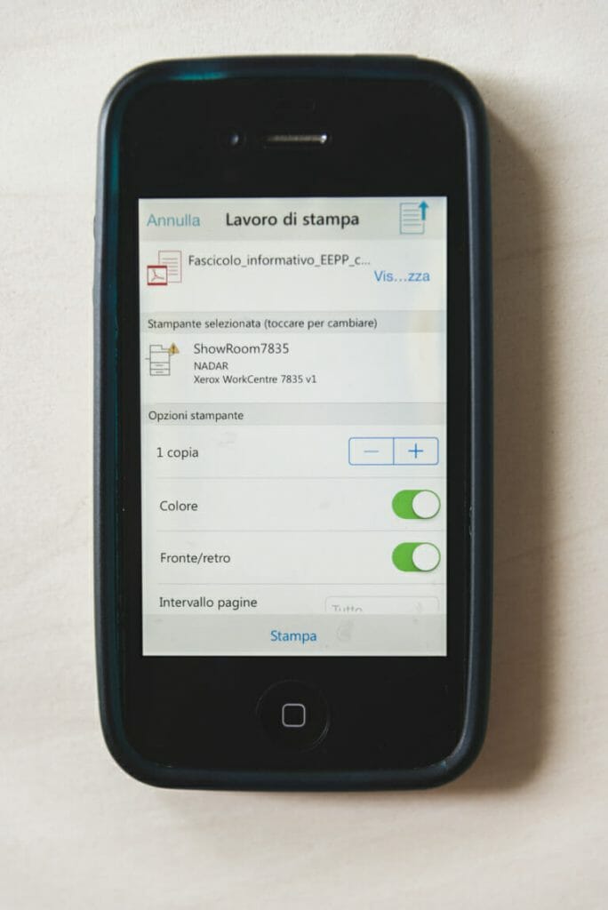 Xerox Mobile Print presso Nadar Srl