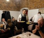 Risotto all’osso buco all’Antico Ristorante Fossati di Canonica Lambro