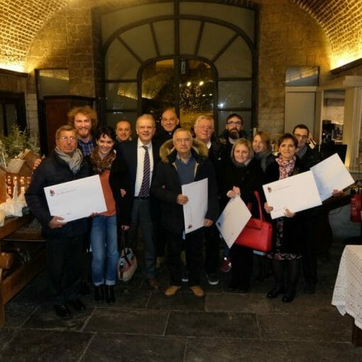 Sostenitori e simpatizzanti di Nadar alla Cena Aziendale 2017