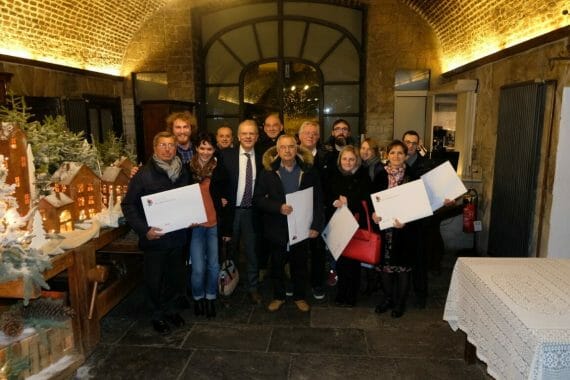 Sostenitori e simpatizzanti di Nadar alla Cena Aziendale 2017