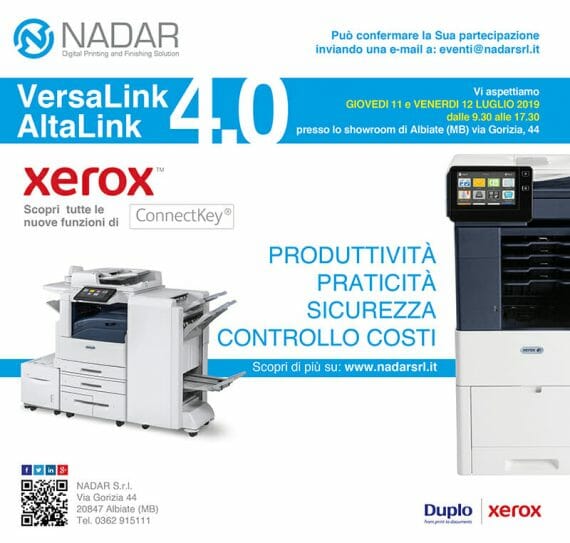 Evento Nadar Luglio 2019