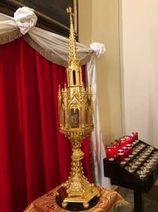 Cerimonia di San Fermo 2019 ad Albiate, reliquia