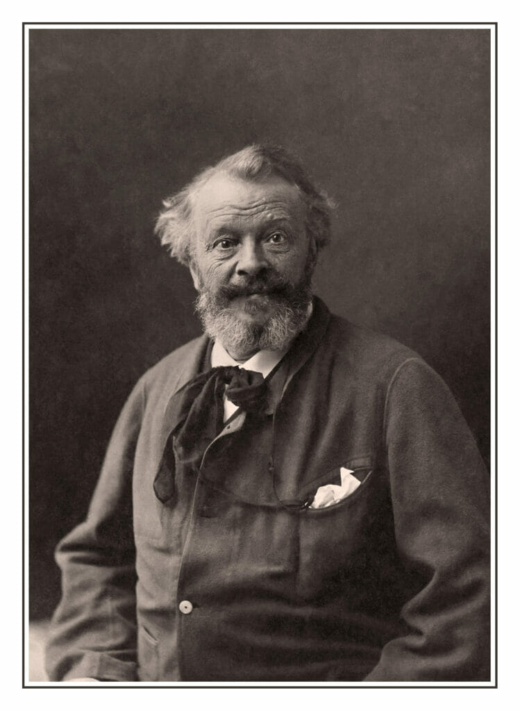 Autoritratto fotografico in studio del fotografo francese Gaspard-Félix Tournachon, detto Nadar, datato 1900