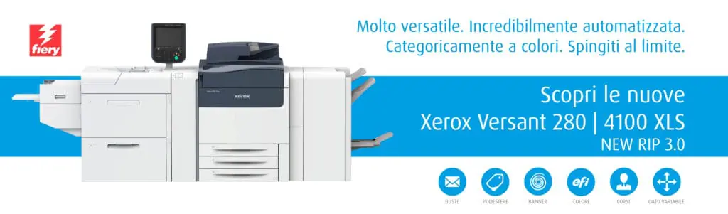 Xerox Versant 280 e 4100 XLS presso Nadar Srl