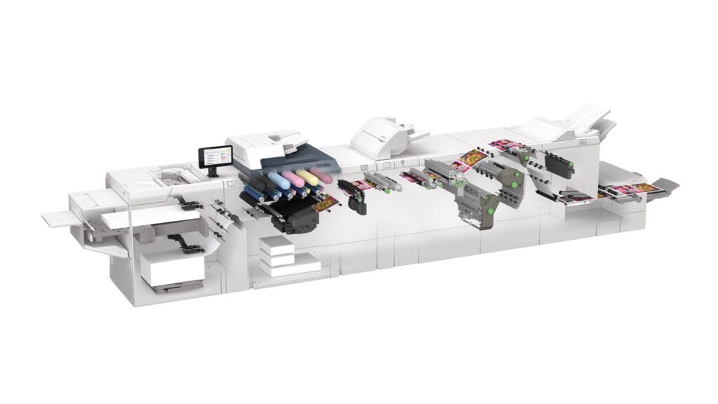 Xerox Proficio PX300 Production Press: 3D cutoff by Phil Marinucci Multimedia