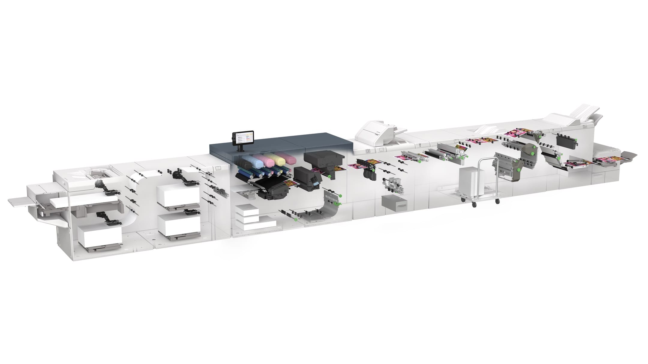 Xerox Proficio PX500 Production Press: 3D cutoff by Phil Marinucci Multimedia
